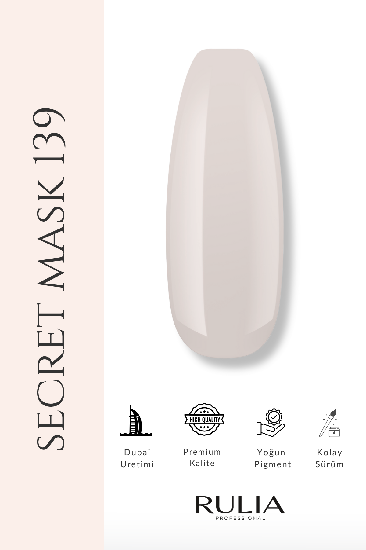 Rulia Base Coat Secret Mask 139 15 ml
