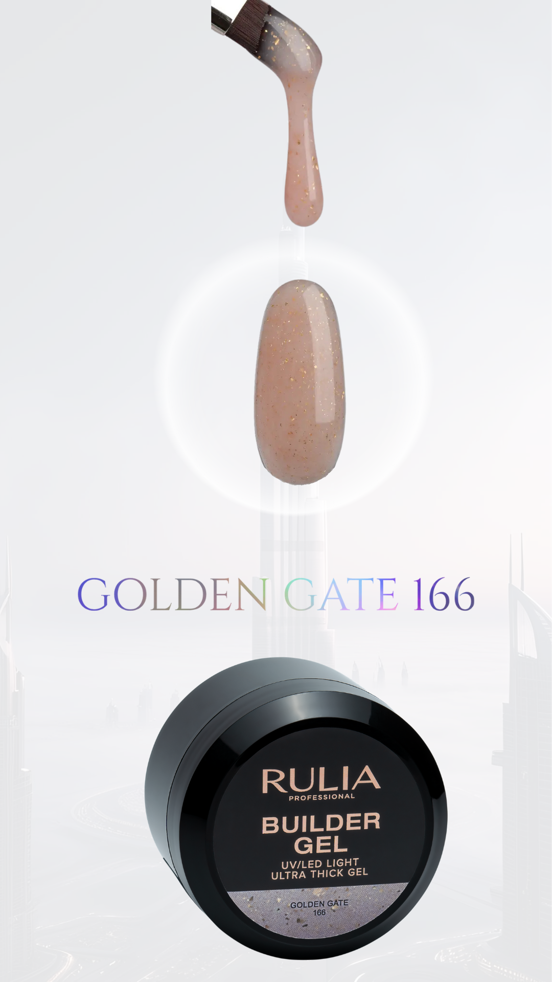 Rulia Builder Gel Golden Gate 166 50 ml