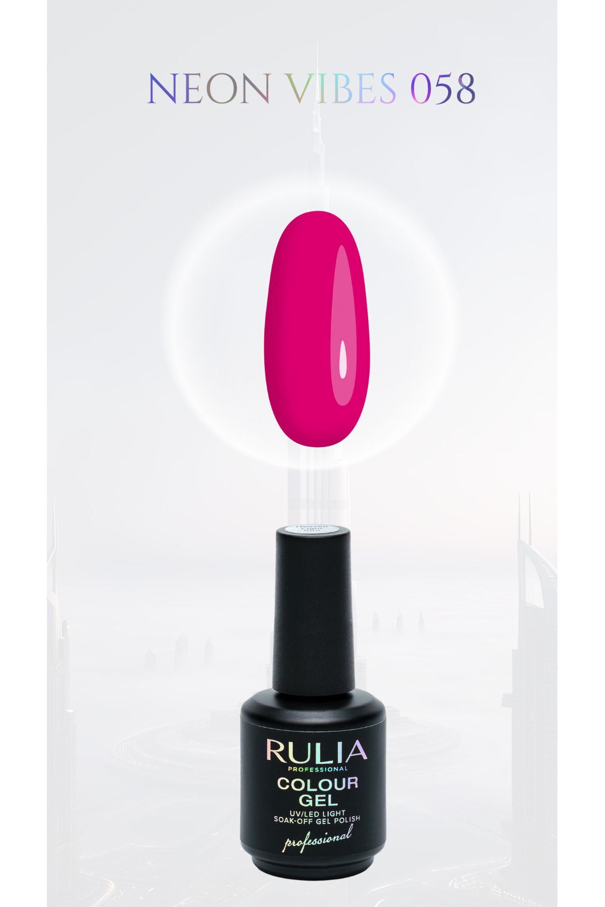 Rulia Kalıcı Oje Neon Vibes 058 15 ml