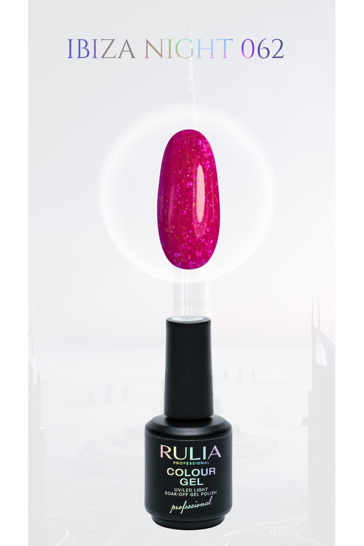 Rulia Kalıcı Oje Ibiza Night 062 15 ml