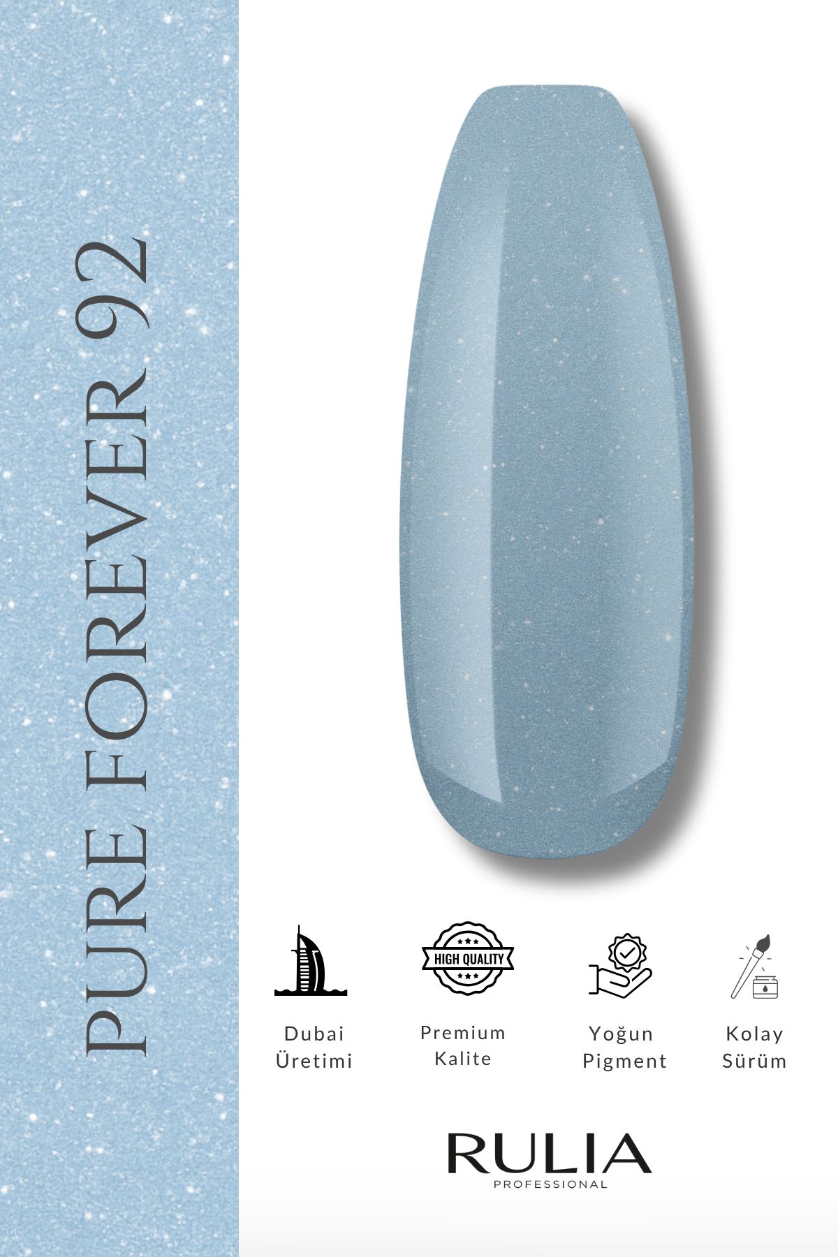 Rulia Kalıcı Oje Pure Forever 092 15 ml