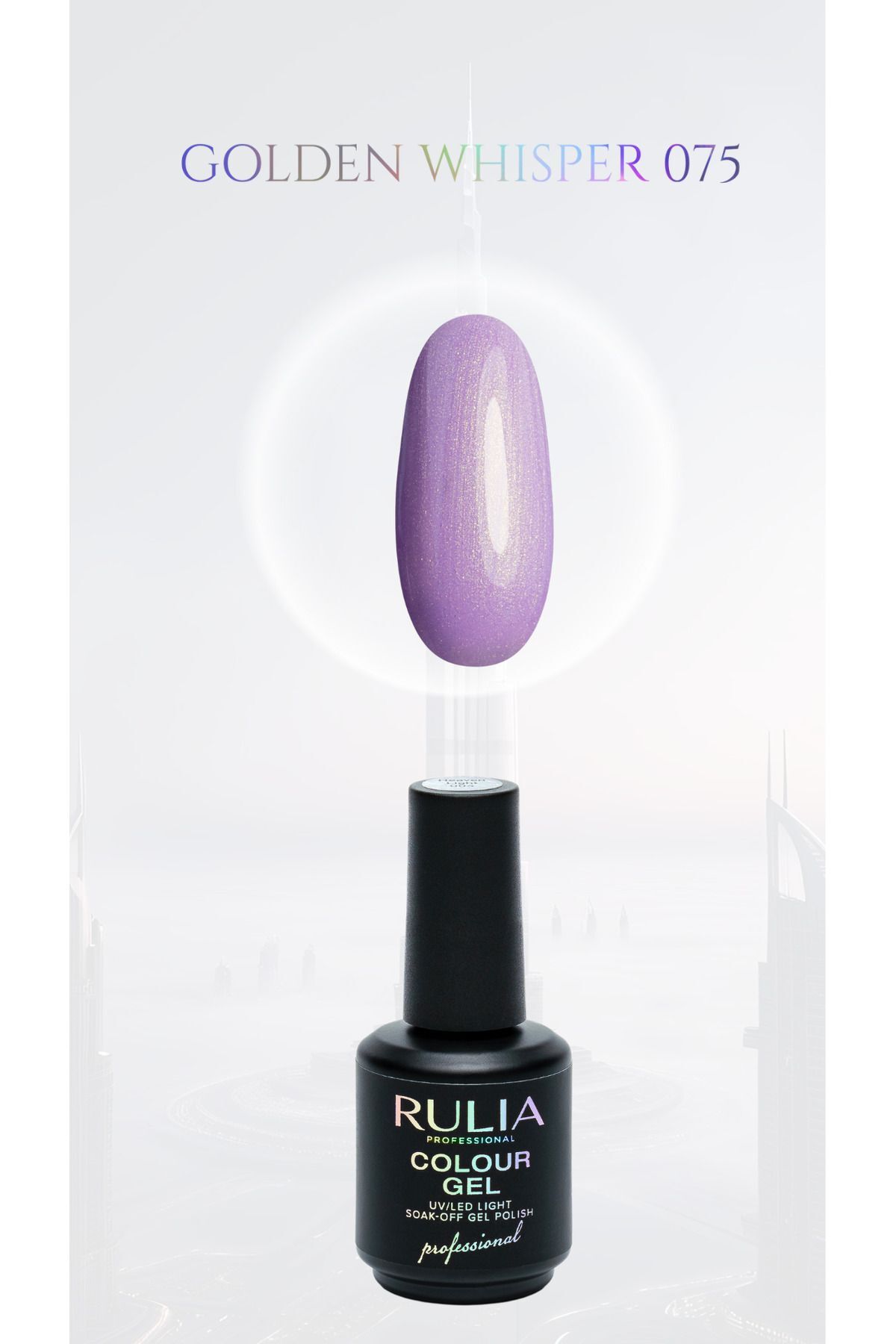 Rulia Kalıcı Oje Golden Whisper 075 15 ml