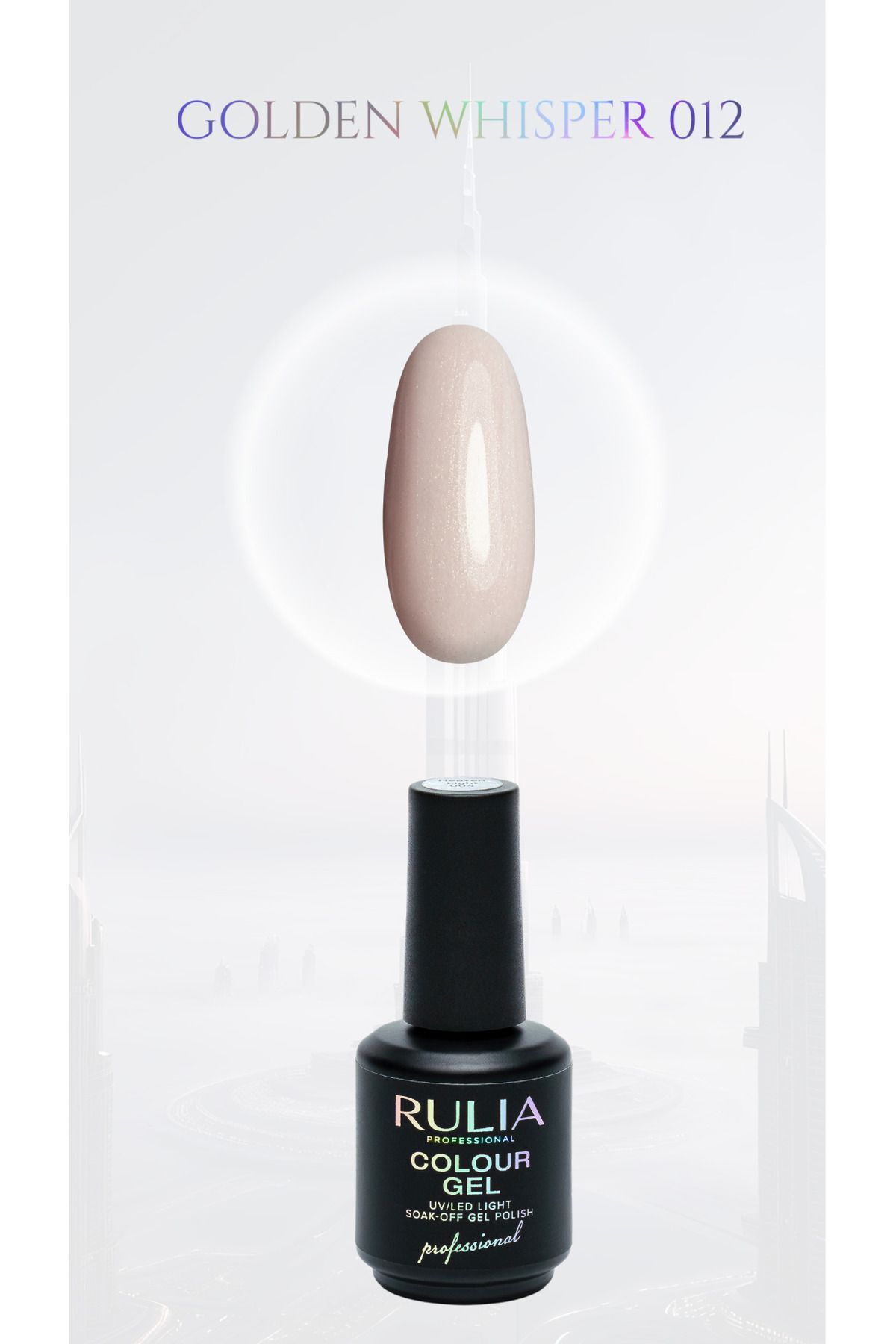 Rulia Kalıcı Oje Golden Whisper 012 15 ml