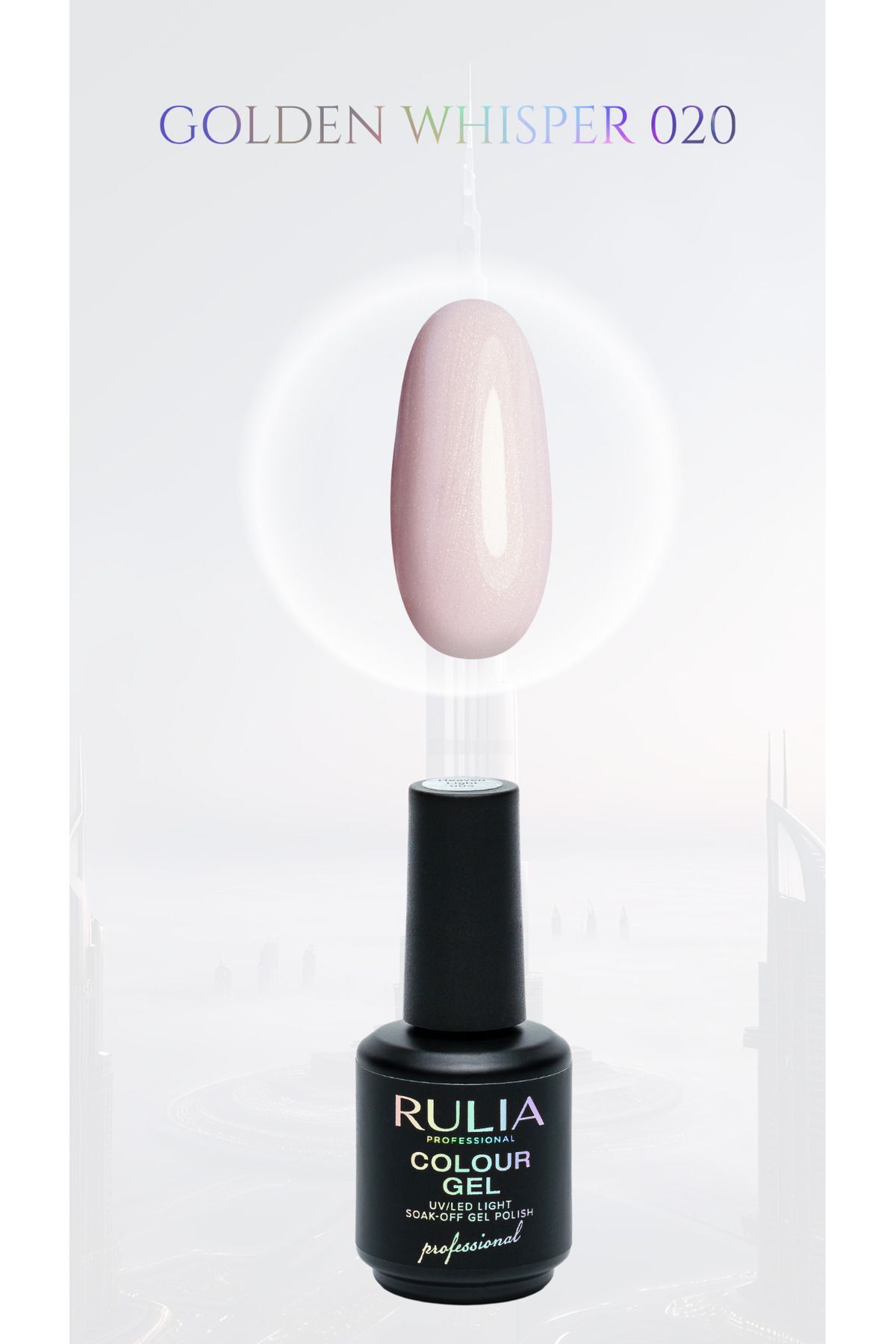 Rulia Kalıcı Oje Golden Whisper 020 15 ml