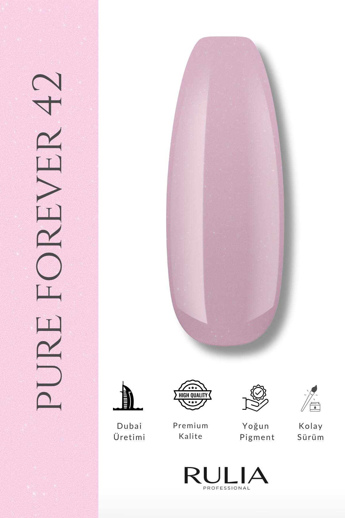 Rulia Kalıcı Oje Pure Forever 042 15 ml