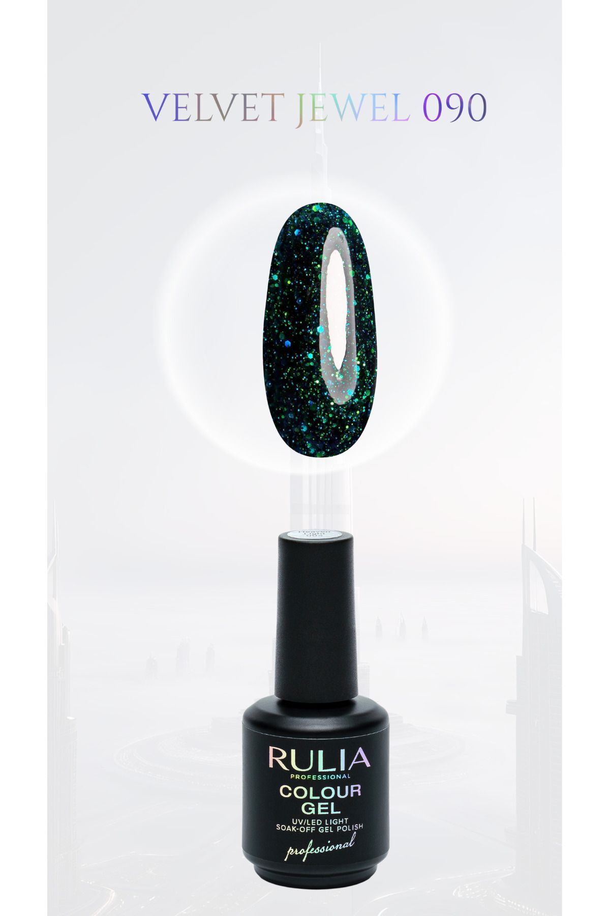 Rulia Kalıcı Oje Velvet Jewel 090 15 ml