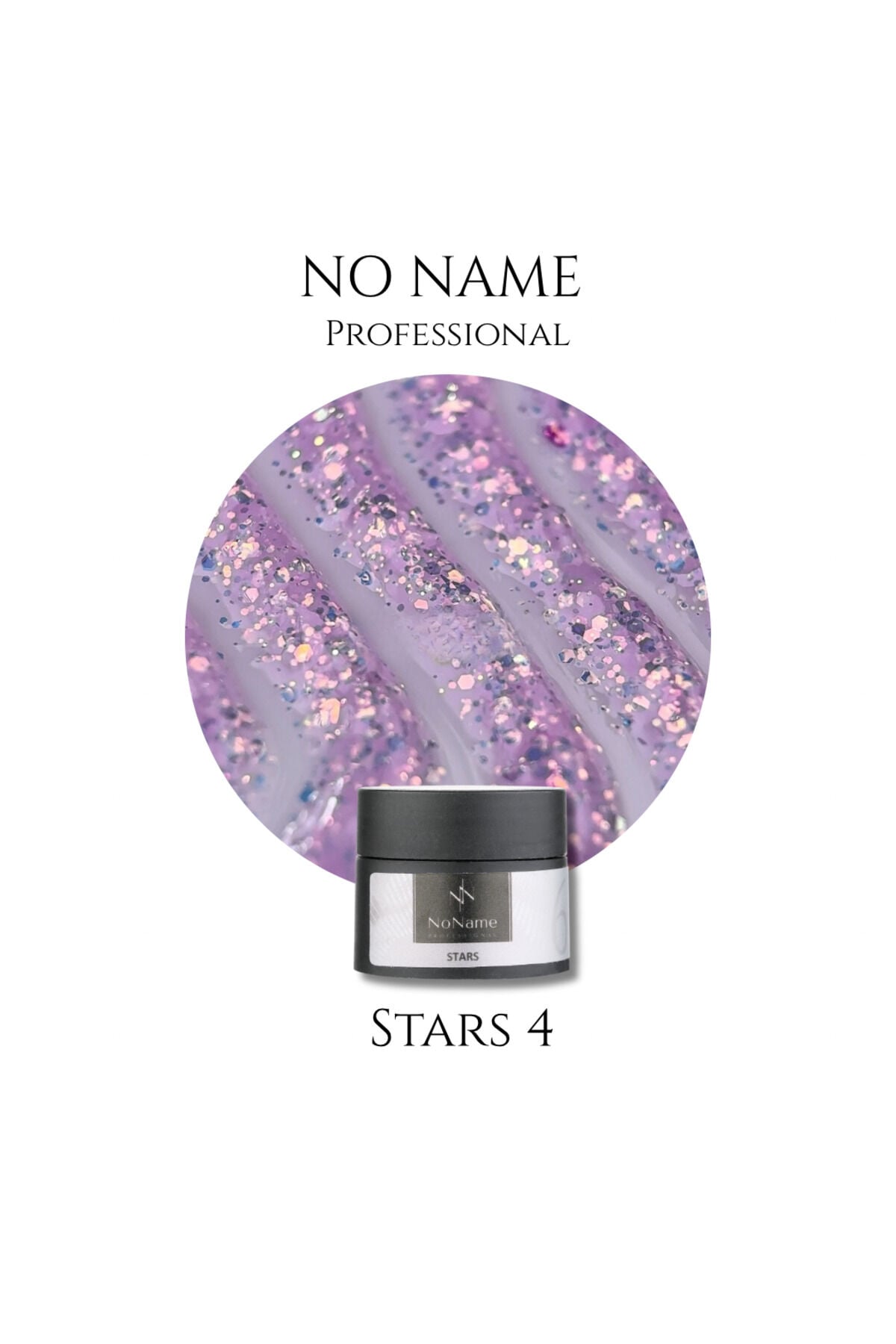 NoName Professional Stars No:4- Galaksi Etkili Yoğun Simli Builder Jel - 15 ml