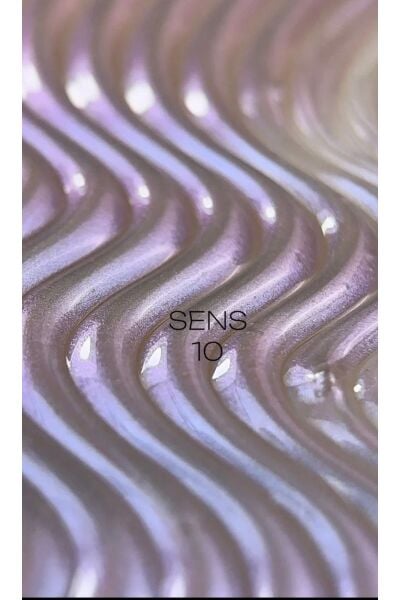NoName Professional Sens 10 Kendinden Sedefli Lila Işıltılı Builder Gel 15 ml (Rus Üretim)