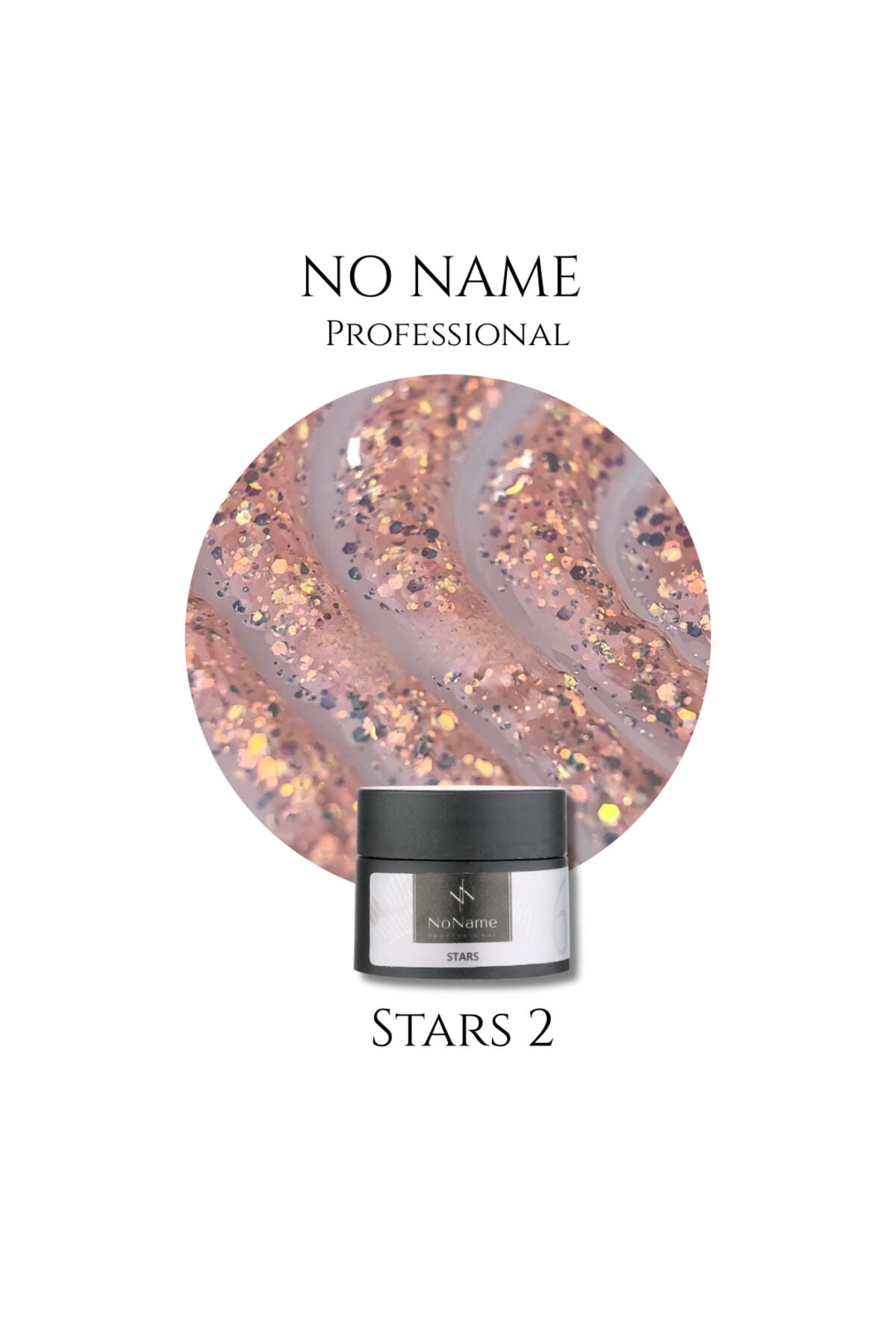 NoName Professional Stars No:2 Galaksi Etkili Yoğun Simli Builder Jel - 15 ml