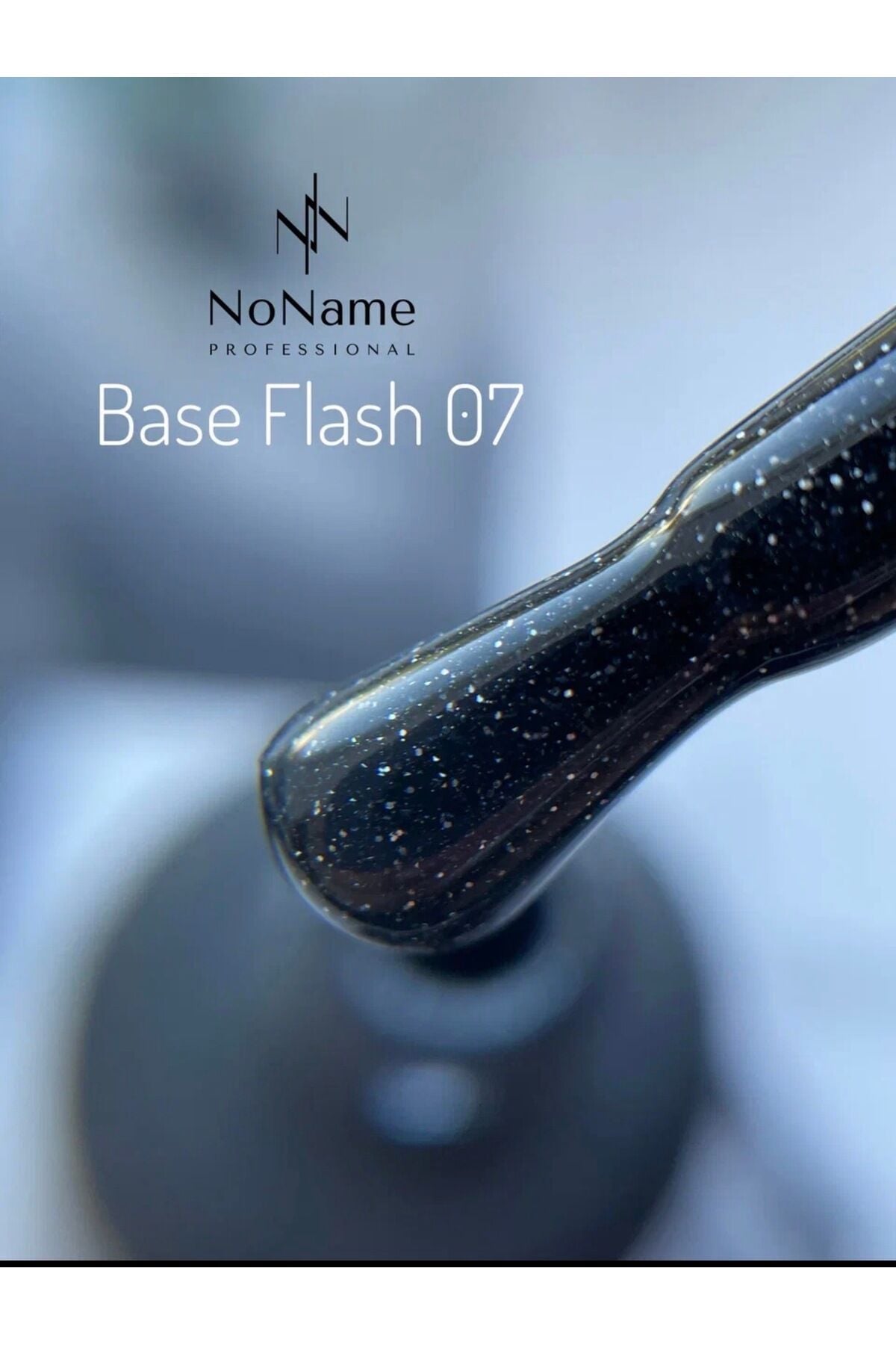 NONAME Professional Flash Base Yoğun Simli Base Coat - No 7 - Kendinden Parlak Güçlü Taban - 15 ml