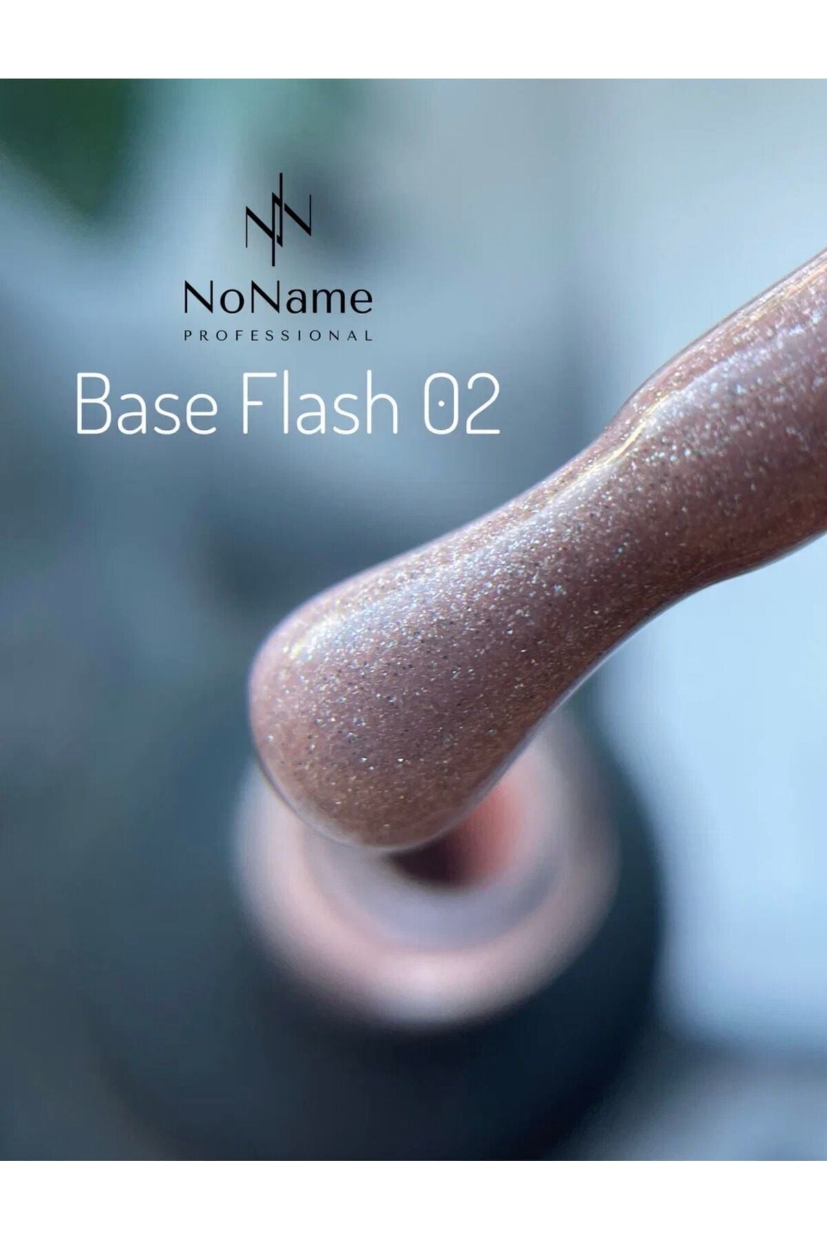 NONAME Professional Flash Base Yoğun Simli Base Coat - No 2 - Kendinden Parlak Güçlü Taban - 15 ml