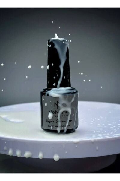 Milky Top Coat Süt Beyaz Efektli Parlak Üst Kat Kalıcı Oje Top Kat UV/LED 15 ml
