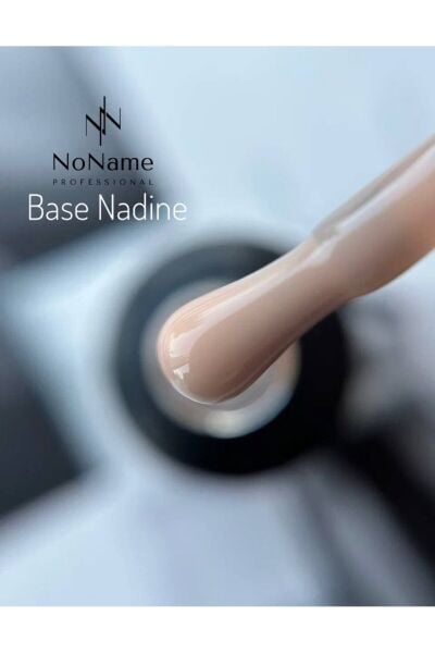 No Name Make Up Base Coat Nadine | Süt Pembe Base Coat Renkli Baz Kat 15 ml