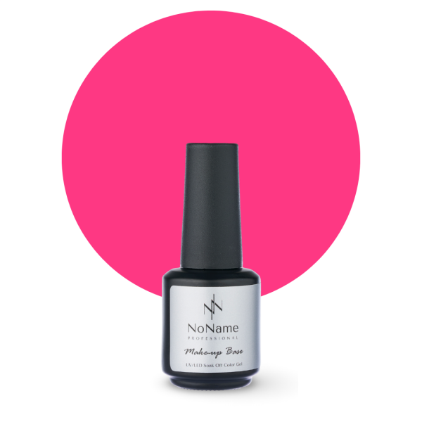 No Name Make Up Base Coat Hawaii | Neon Kırmızı Base Coat Renkli Baz Kat 15 ml