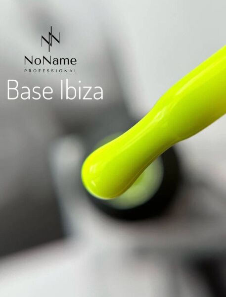 No Name Make Up Base Coat Ibiza | Neon Sarı Base Coat Renkli Baz Kat 15 ml
