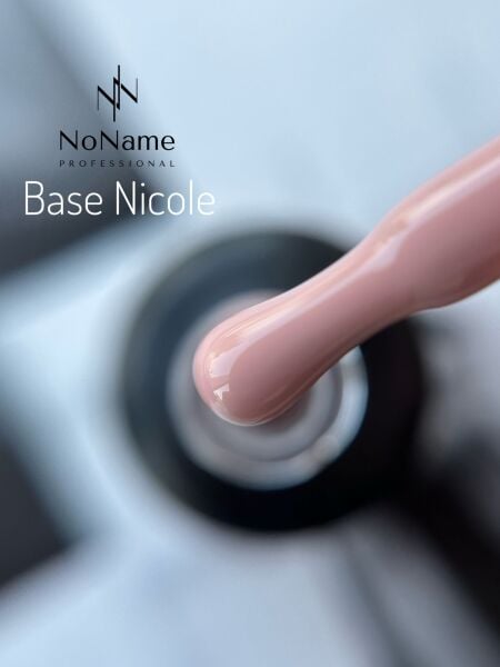 No Name Make Up Base Coat Nikole | Pembe Nude Base Coat Renkli Baz Kat 15 ml