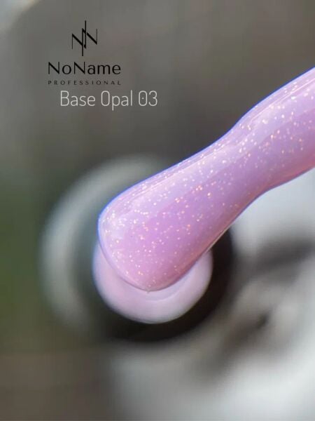No Name Make Up Base Coat Opal 3 | Lavanta Shimmer Base Coat Renkli Baz Kat 15 ml