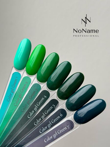 No Name Color Gel Kalıcı Oje Green 7 8ml