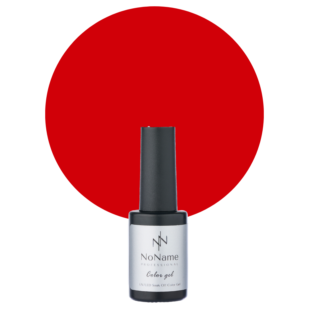 No Name Color Gel Kalıcı Oje Red Fire 4 8ml