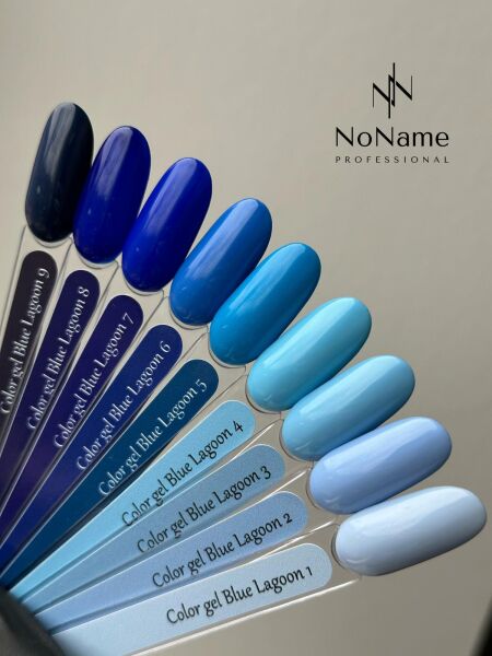 No Name   Color Gel Kalıcı Oje Blue Legoon 1 8ml