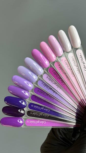 No Name  Color Gel Kalıcı Oje Violet 3 8ml
