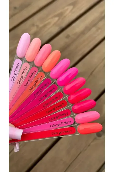 No Name Color Gel Kalıcı Oje Pinky 8 8ml