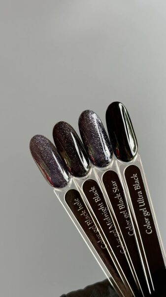 No Name Color Gel Kalıcı Oje Ultra Black 8ml