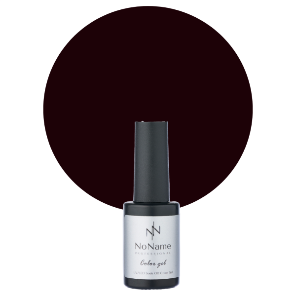 No Name Color Gel Kalıcı Oje Ultra Black 8ml