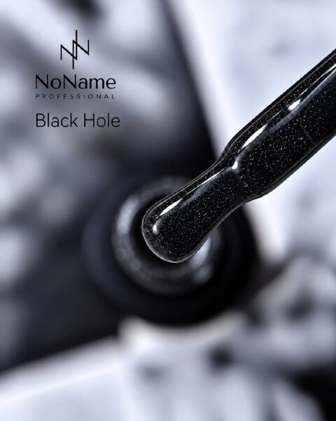 No Name Color Gel Black Hole | Galaksi Siyah Oje Yoğun Simli Kalıcı Oje 8 ml