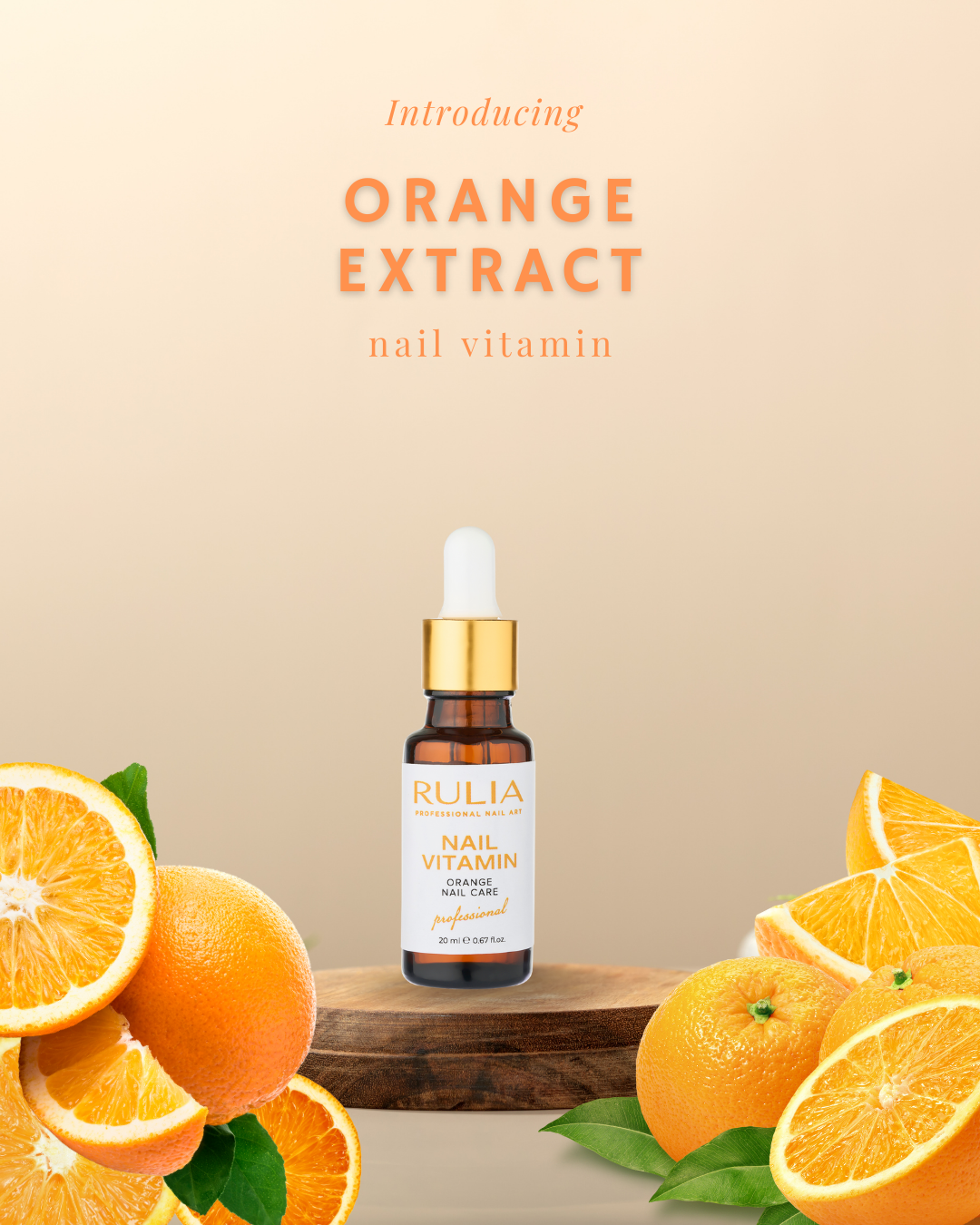 Rulia Tırnak Kütikül Bakım Yağı Portakal Aromalı 20 ml