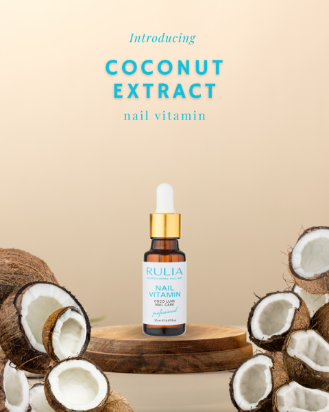 Rulia Tırnak Kütikül Bakım Yağı Hindistan Cevizi Aromalı 20 ml