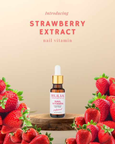 Rulia Tırnak Kütikül Bakım Yağı Çilek Aromalı 20ml