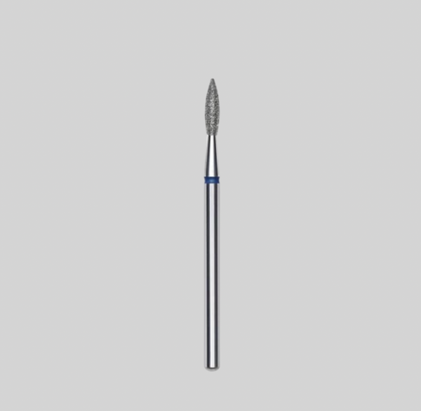 0.21 mm Mavi Ateş Flame Freze Ucu | Orta Sertlik – Kütikül ve Yan Duvar Temizliği