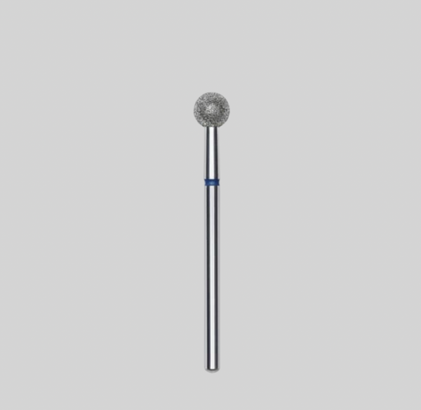 0.50 mm Mavi Top Freze Ucu | Orta Sertlik – Kütikül ve Cilt Pürüz Temizliği