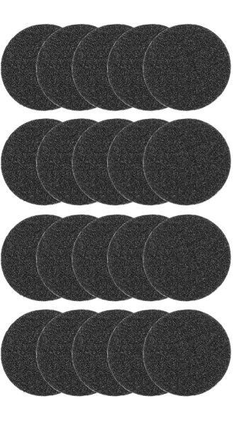Tek Kullanımlık 25 Adet (80 Grit) Podo Disk Yedek Uçlar | Zımpara Pedi – 25 mm