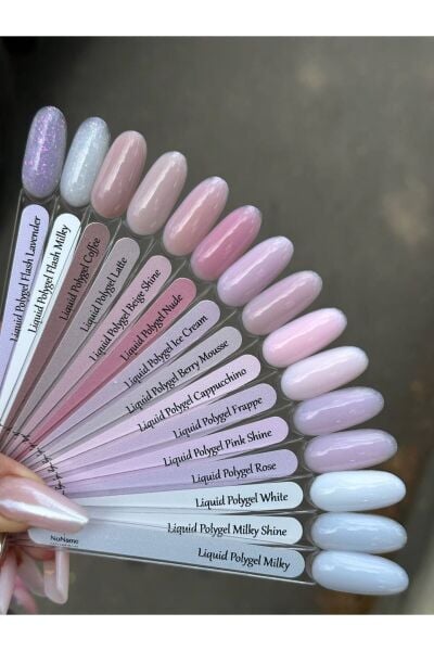 No Name Liquid Polygel Kalıcı Oje İce Cream 15 ml