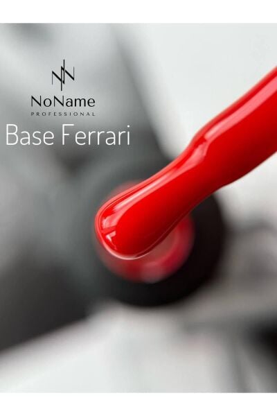 No Name Make Up Base Coat Ferrari | Kırmızı Base Coat Renkli Baz Kat 15 ml
