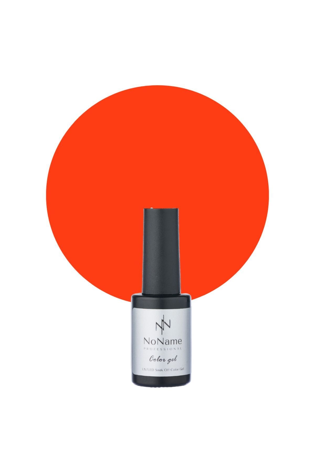 No Name Color Gel Neon 14 | Neon Turuncu Jel Oje Kalıcı Oje 8 ml | Yüksek Pigment