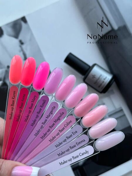 No Name Make Up Base Coat Eva | Baz Kalıcı Oje 15 ml | Yüksek Pigment Jel Kıvam