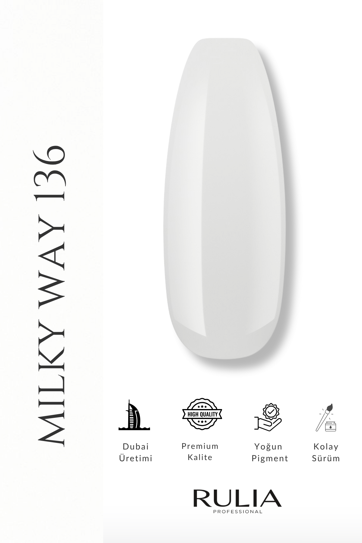 Rulia Base Coat Milky Way 136 15 ml