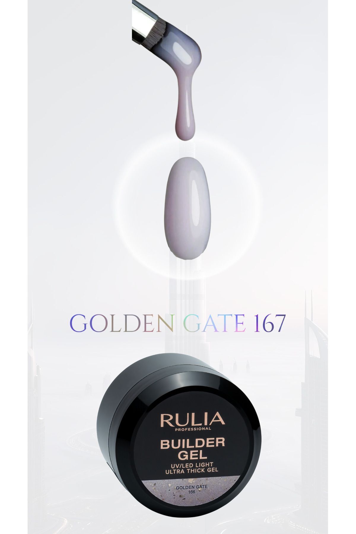 Rulia Builder Gel Golden Gate 167 30 ml