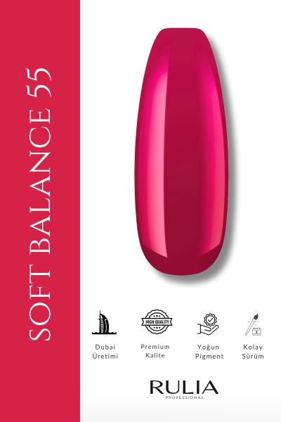 Rulia Kalıcı Oje Soft Balance 055 15 ml