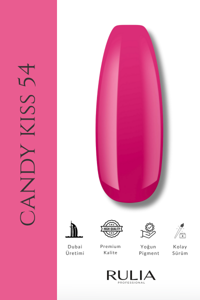 Rulia Kalıcı Oje Candy Kiss 054 15 ml