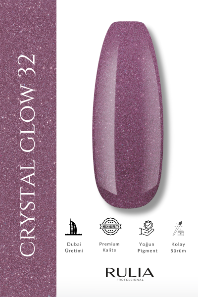 Rulia Kalıcı Oje Crystal Glow 032 15 ml