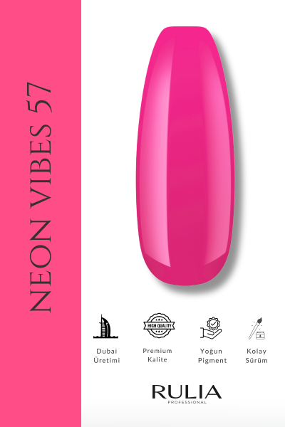 Rulia Kalıcı Oje Neon Vibes 057 15 ml