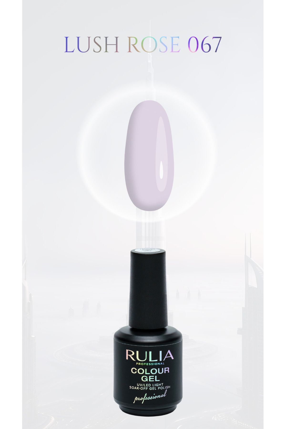 Rulia Kalıcı Oje Lush Rose 067 15 ml
