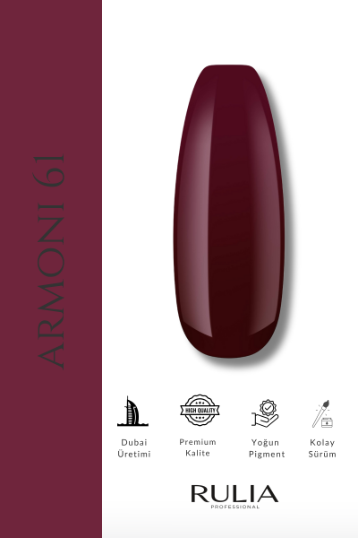 Rulia Kalıcı Oje Armoni 061 15 ml