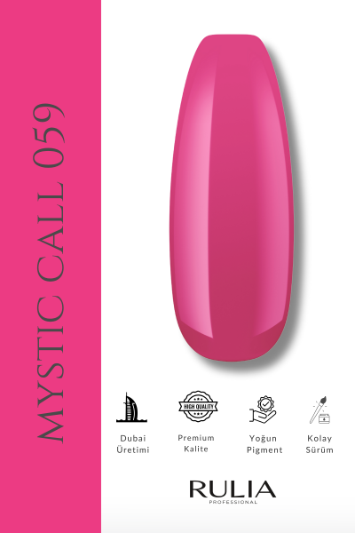 Rulia Kalıcı Oje Mystic Call 059 15 ml