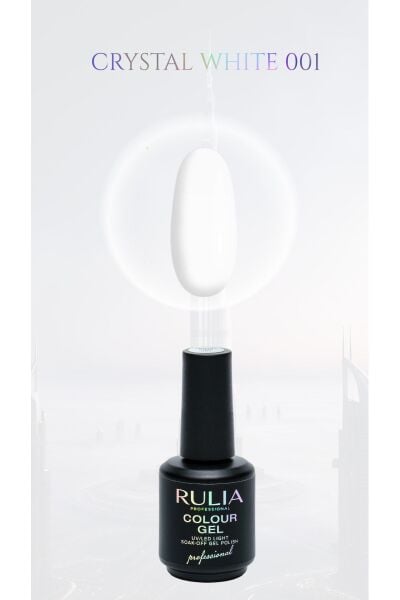 Rulia Kalıcı Oje Crystal White 001