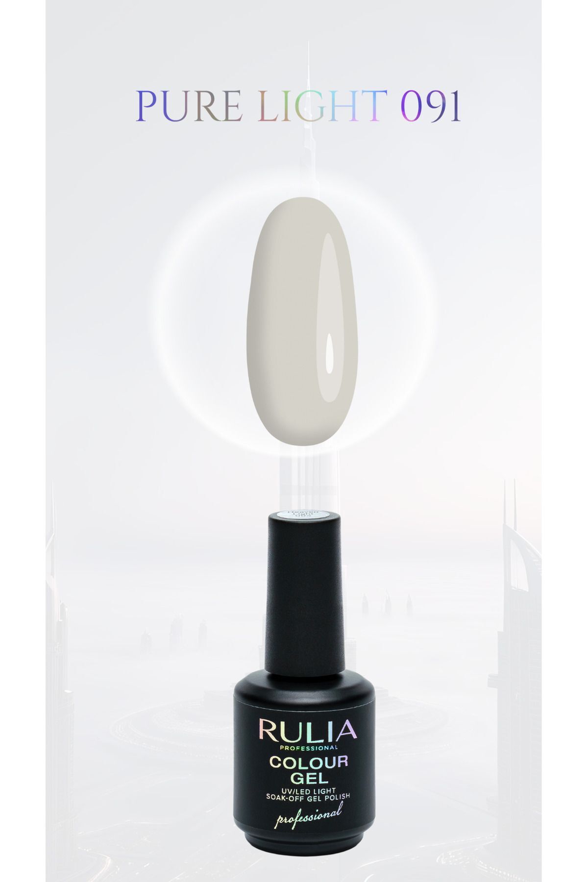 Rulia Kalıcı Oje Pure Light 091 15 ml